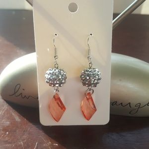 Women's sparkling hanging earrings⭐️